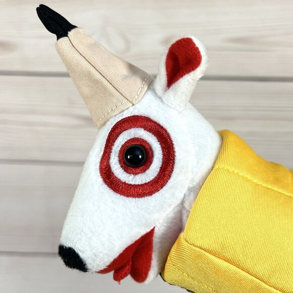 Target BULLSEYE #2 PENCIL Dog Plush 2016 Stuffed 9” Toy Ultra Rare - #711/2000 - Picture 8 of 11